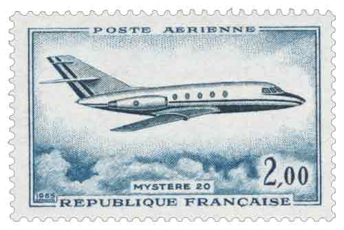Timbre : Dassault Mystère 20