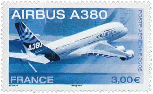 Timbre : Airbus A380