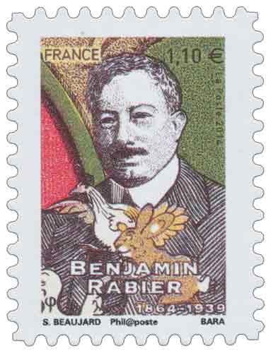 Timbre :  Benjamin Rabier (1864-1939)