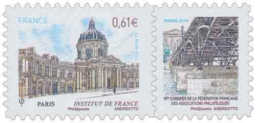 Timbre : Institut de France - Paris
