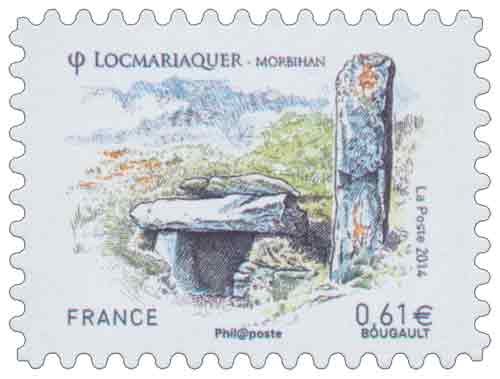 Timbre : Locmariaquer - Morbihan