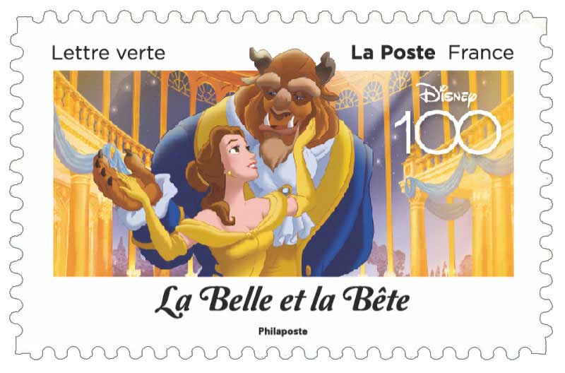 Timbre : La Belle et la Bête  (Walt Disney)
