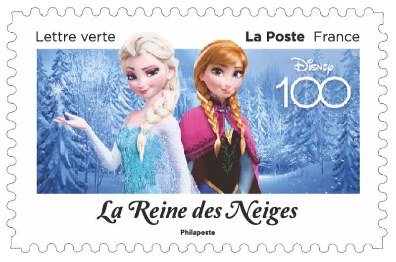 Timbre : La Reine des Neiges (Walt Disney)