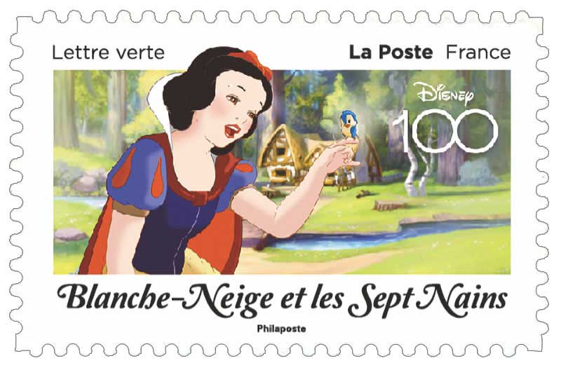 Timbre : Blanche-Neige et les sept Nains  (Walt Disney)