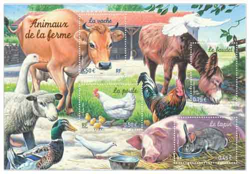 Bloc : Animaux de la ferme