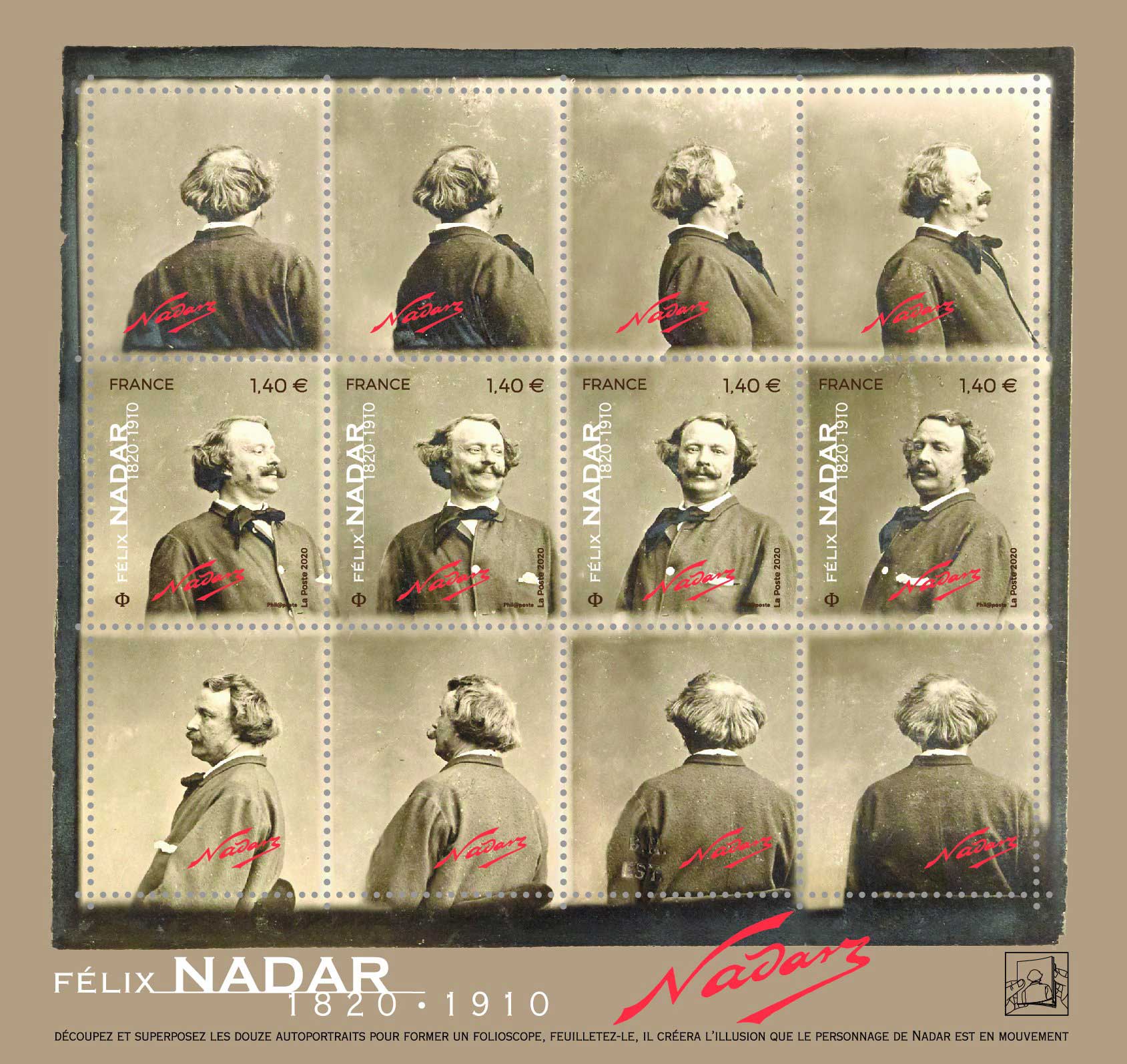 Bloc : Félix Nadar 1820 - 1910