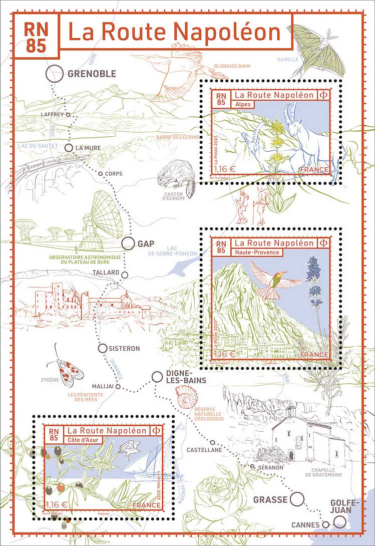 Bloc : RN85 la route NAPOLÉON