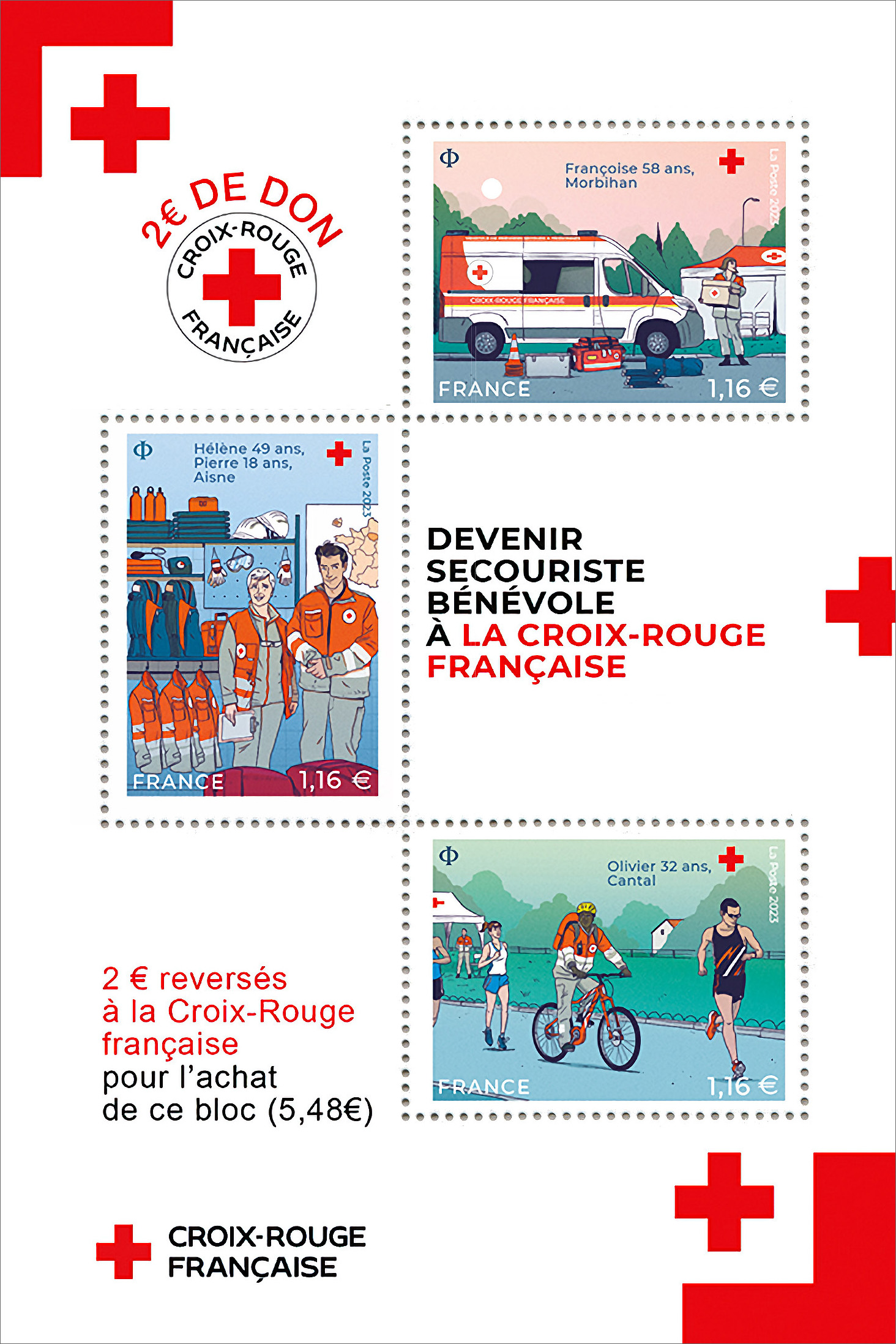 Bloc : Devenir secouriste bénévole à la Croix-Rouge Française