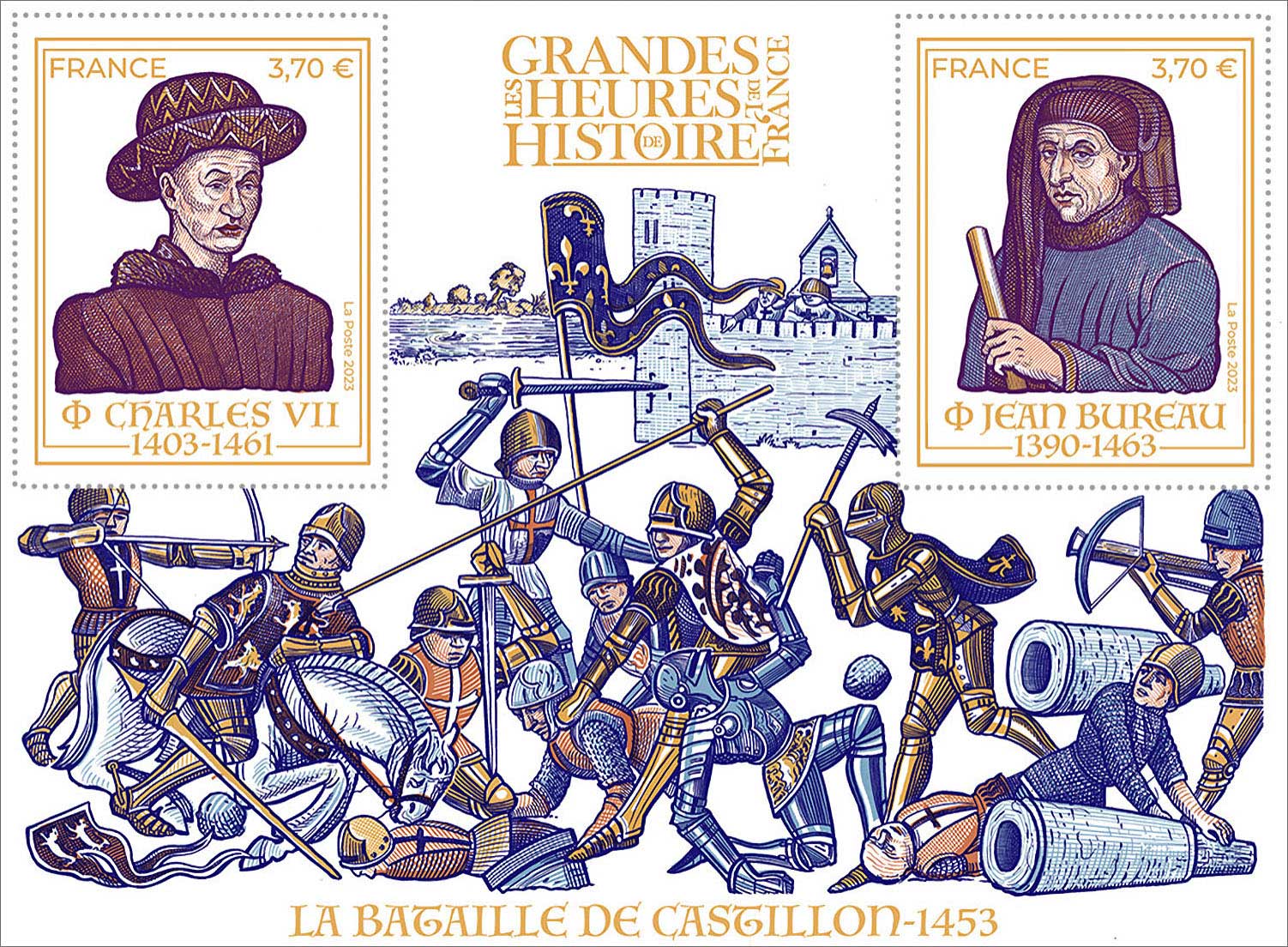 Bloc : Les grandes heures de l'histoire de france - la bataille de Castillon (1453)