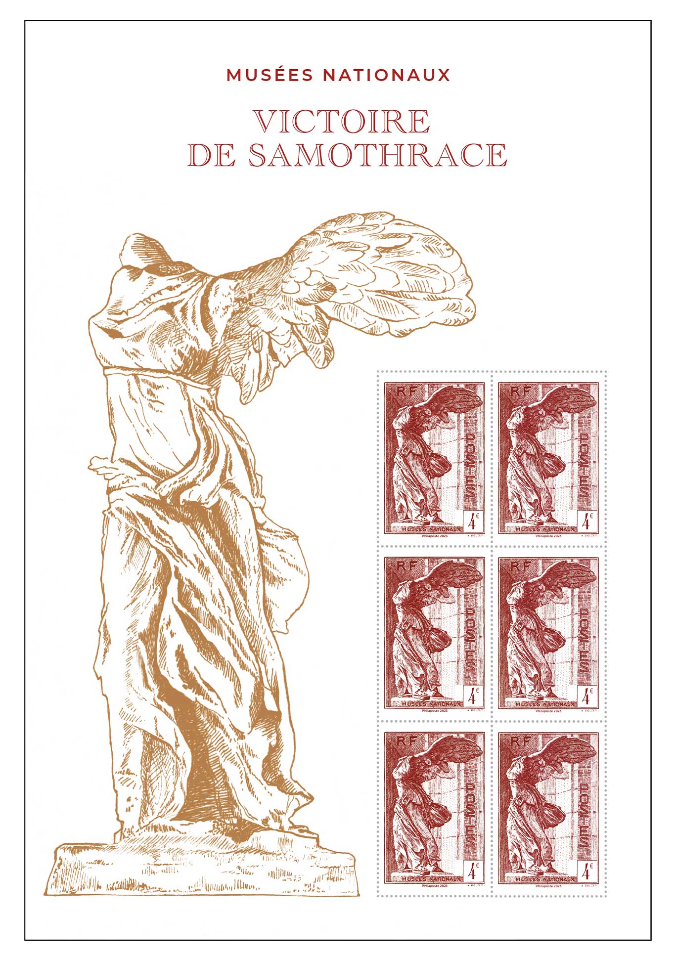 Bloc : Musée Nationaux - Victoire de Samothrace