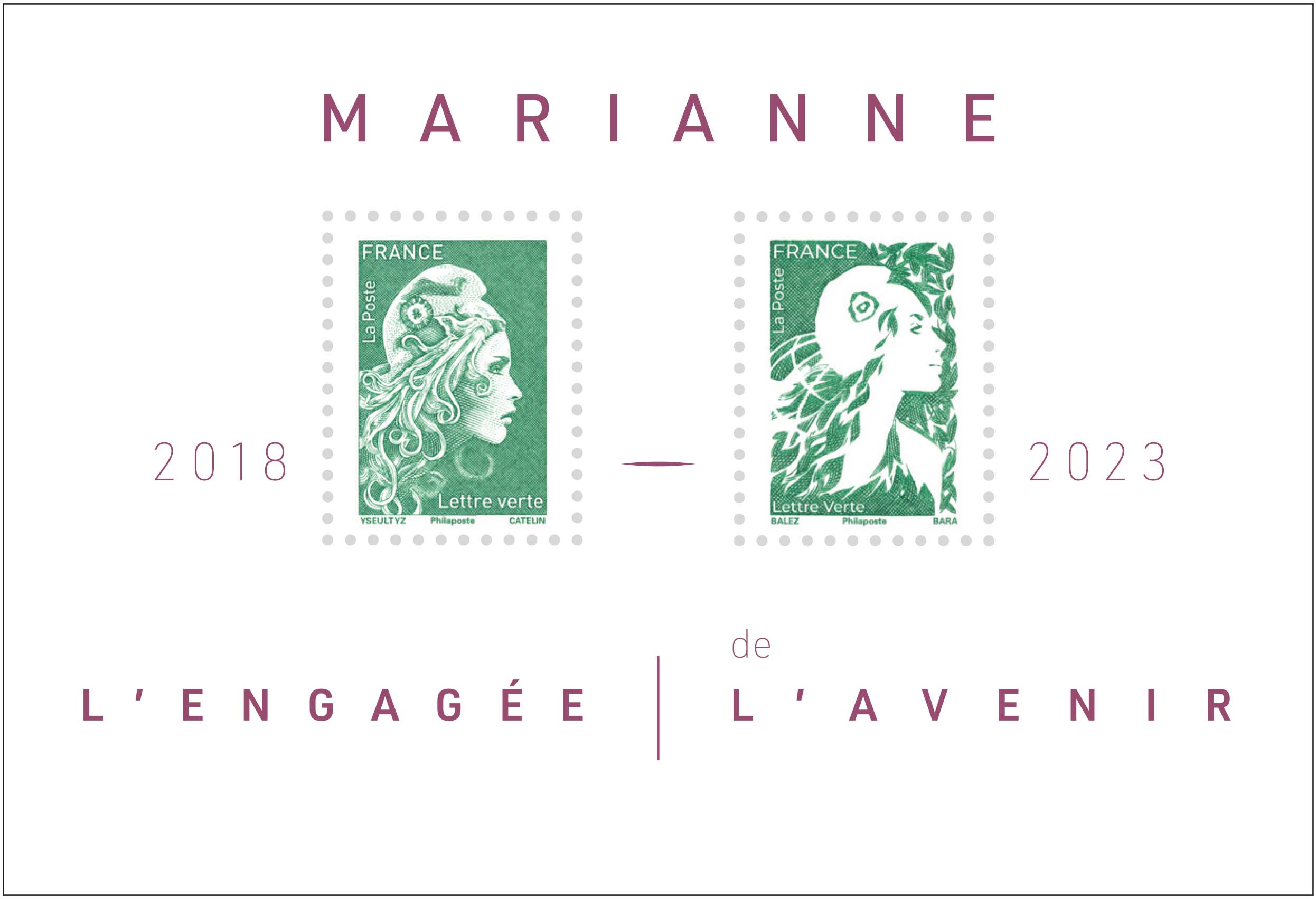 Bloc : Marianne l'engagée 2018 - Marianne de l''Avenir 2023