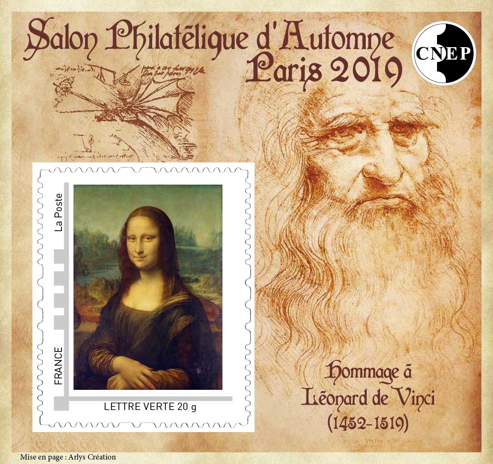 Timbre : Salon Philatélique d'Automne, Paris 2019