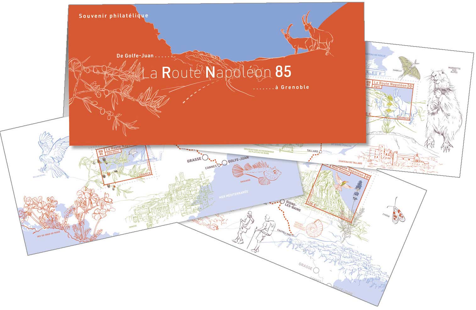 Bloc Souvenir : RN85 la Route Napoléon
