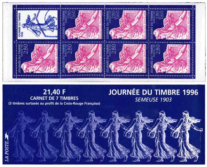 Carnet : JOURNÉE DU TIMBRE 1996