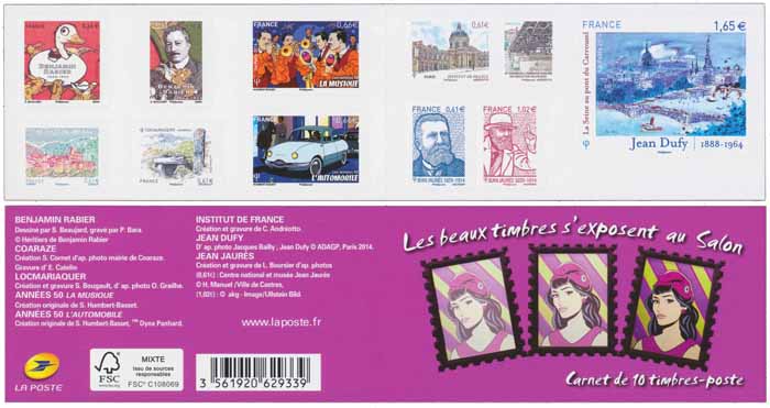 Carnet : Les beaux timbres s’exposent au Salon