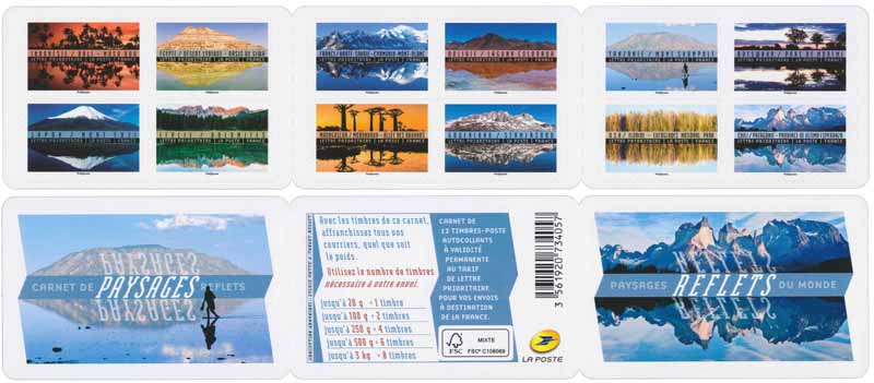 Carnet : REFLETS - PAYSAGES DU MONDE