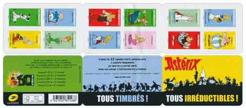 Carnet : Tous timbrés ! tous irréductibles! - Astérix