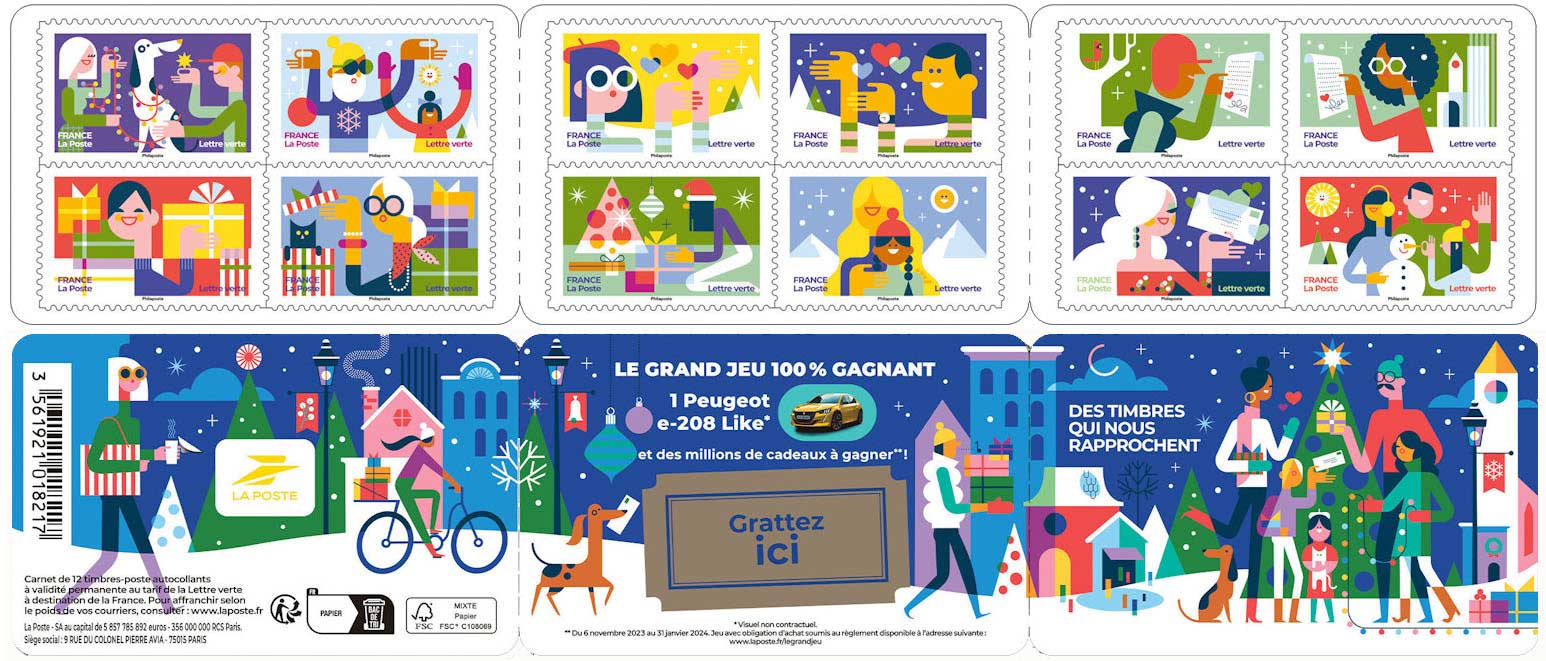 Carnet : des timbres qui nous rapprochent