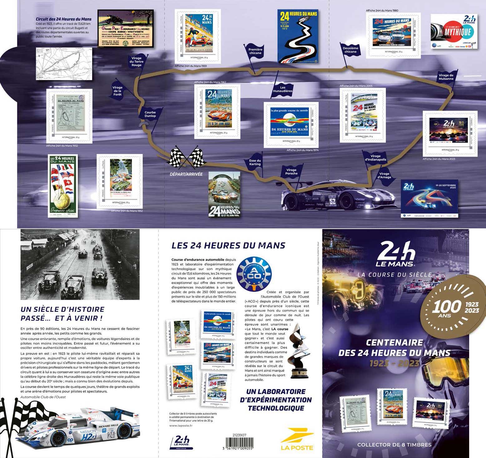 Collectors de 8 TP international, pour le centenaire des 24h du Mans