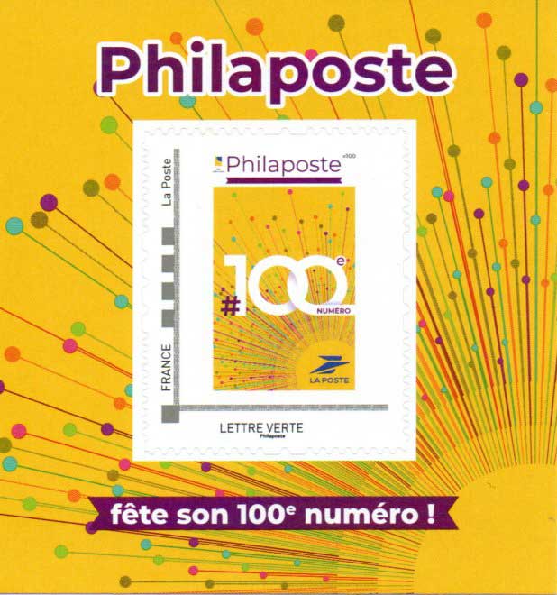 Bloc : Philaposte fête son 100ème numéro