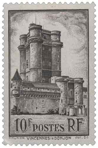 Timbre : VINCENNES le DONJON