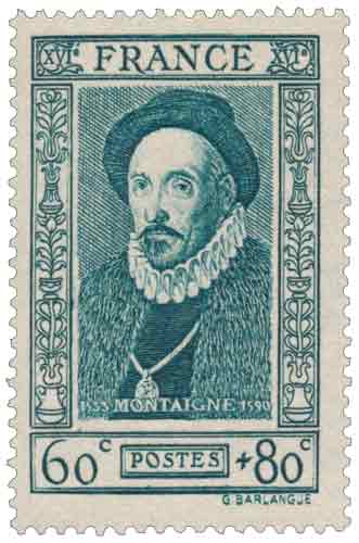 Timbre : Michel Eyquem de Montaigne (1533-1592)