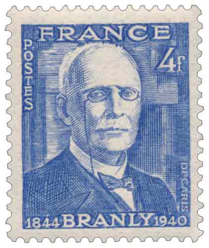 Timbre : Edouard BRANLY 1844-1940