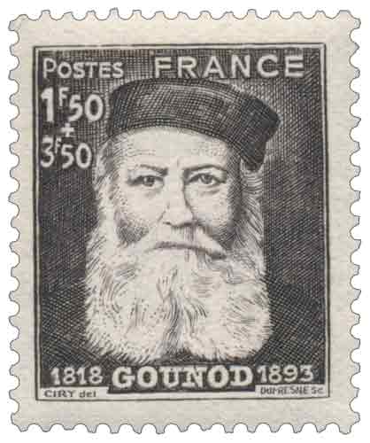 Timbre : GOUNOD 1818-1893