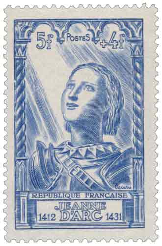 Timbre : JEANNE D’ARC 1412-1431