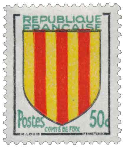 Timbre : COMTÉ DE FOIX