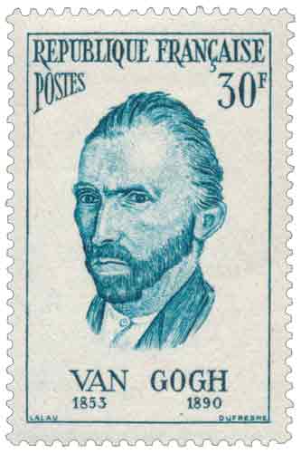 Timbre : VAN GOGH 1853-1890
