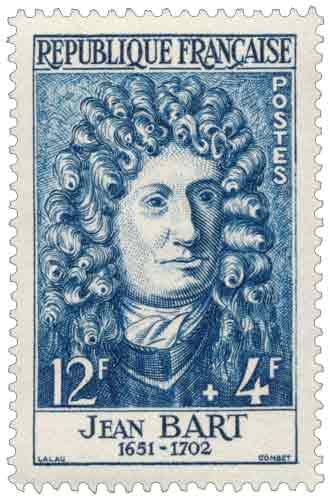 Timbre : JEAN BART 1651-1702