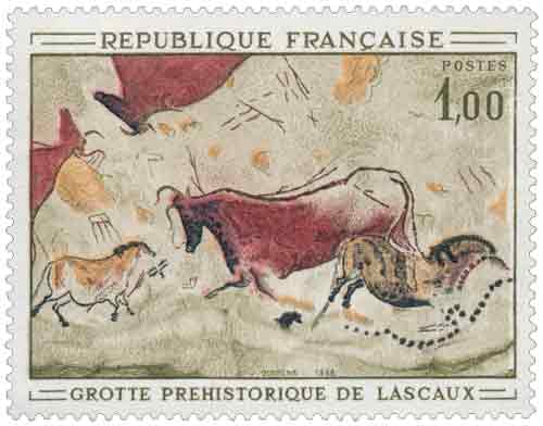 Timbre : GROTTE PRÉHISTORIQUE DE LASCAUX