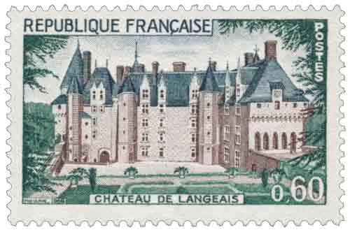 Timbre : CHÂTEAU DE LANGEAIS