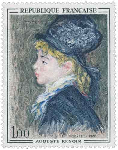 Timbre : AUGUSTE RENOIR