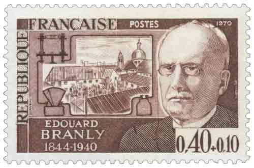 Timbre : ÉDOUARD BRANLY 1844-1940