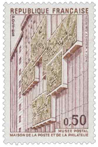 Timbre : MUSÉE POSTAL MAISON DE LA POSTE ET DE LA PHILATÉLIE