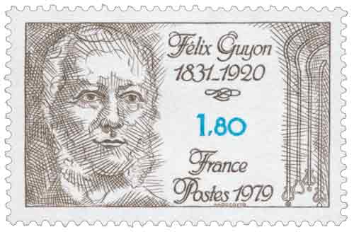 Timbre : Félix Guyon 1831-1920