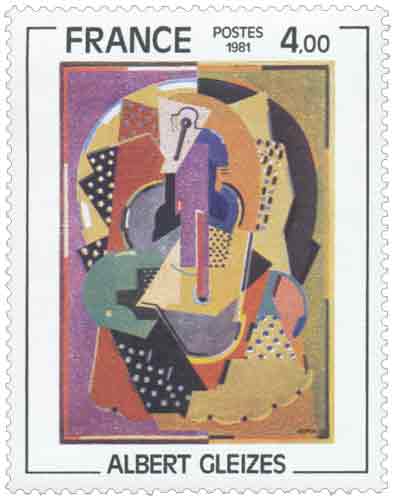 Timbre : Œuvre d'Albert Gleizes (1881-1953)