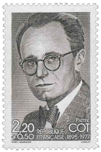 Timbre : Pierre COT 1895-1977