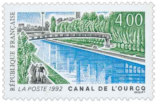 Timbre : CANAL DE L'OURCQ