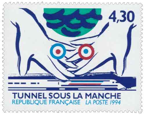 Timbre : TUNNEL SOUS LA MANCHE