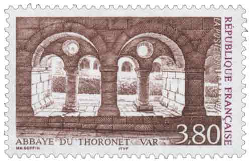 Timbre : ABBAYE DU THORONET VAR