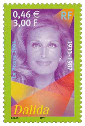 Timbre : Dalida 1933-1987