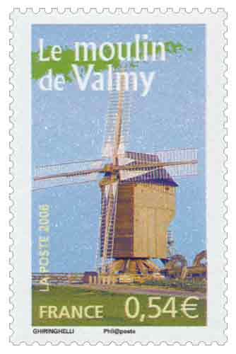 Timbre : Le moulin de Valmy