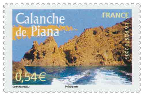 Timbre : Calanche de Piana