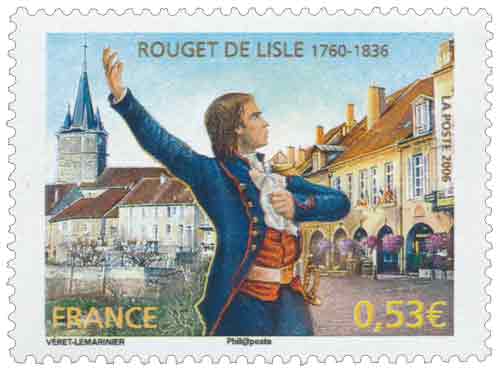 Timbre : Capitaine Claude Joseph Rouget de Lisle (1760-1836)