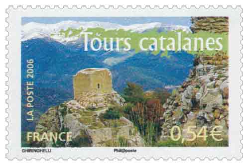 Timbre : Tours catalanes