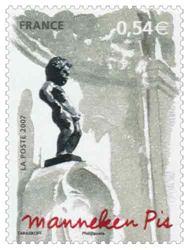 Timbre : manneken Pis