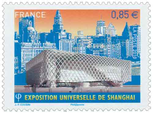 Timbre : Exposition universelle de Shanghai